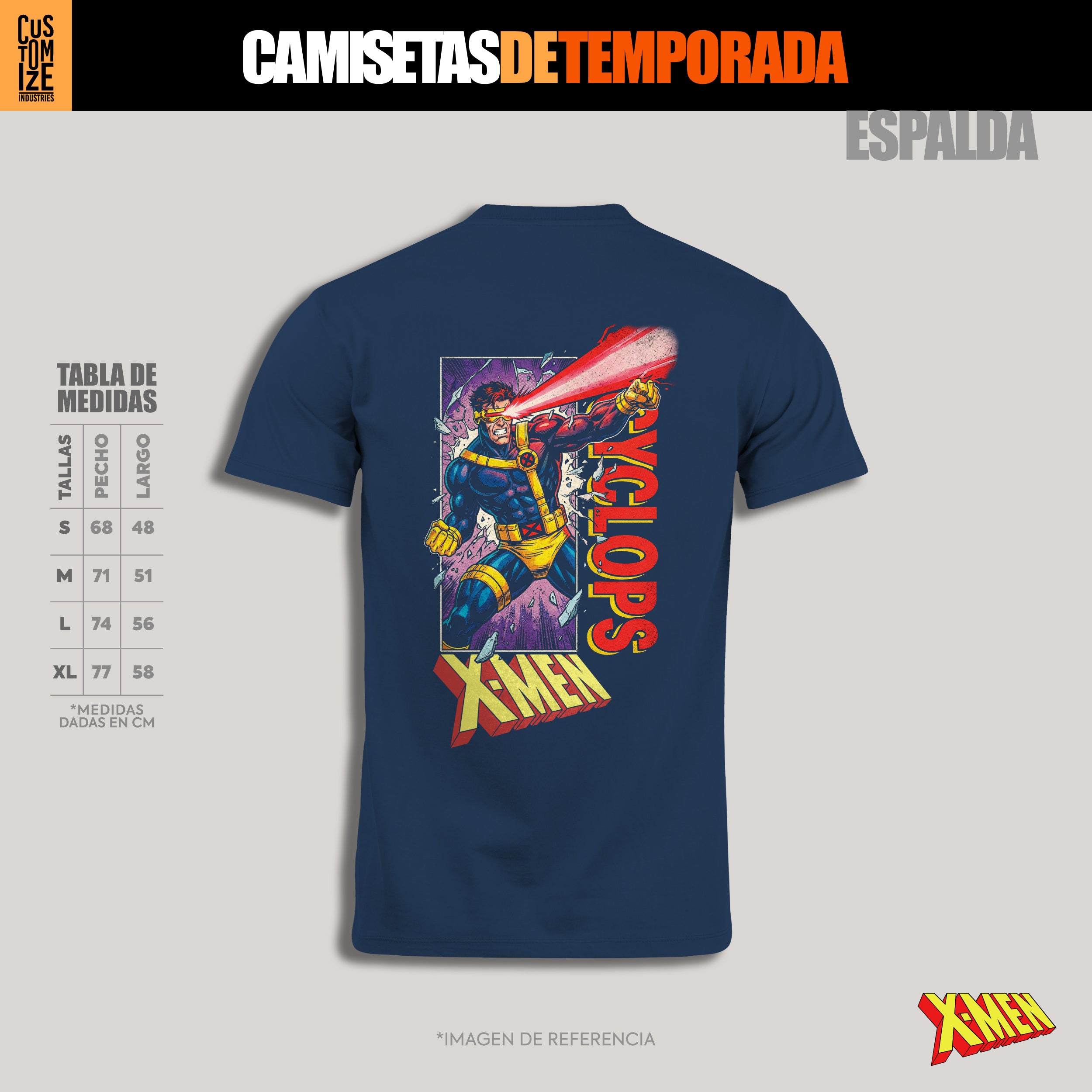 Camiseta Cyclops Marvel