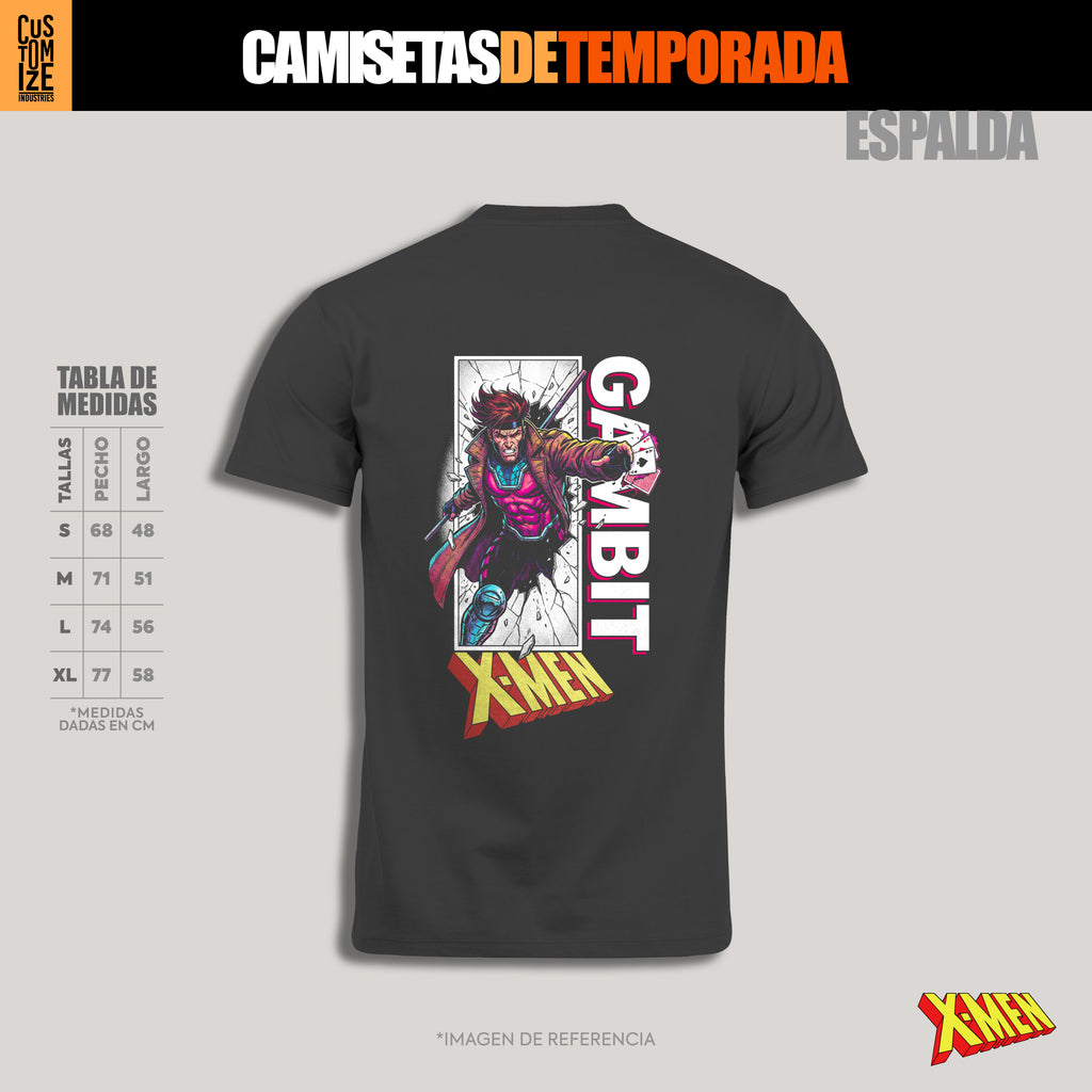 Gambit X-Men – Camiseta de Temporada