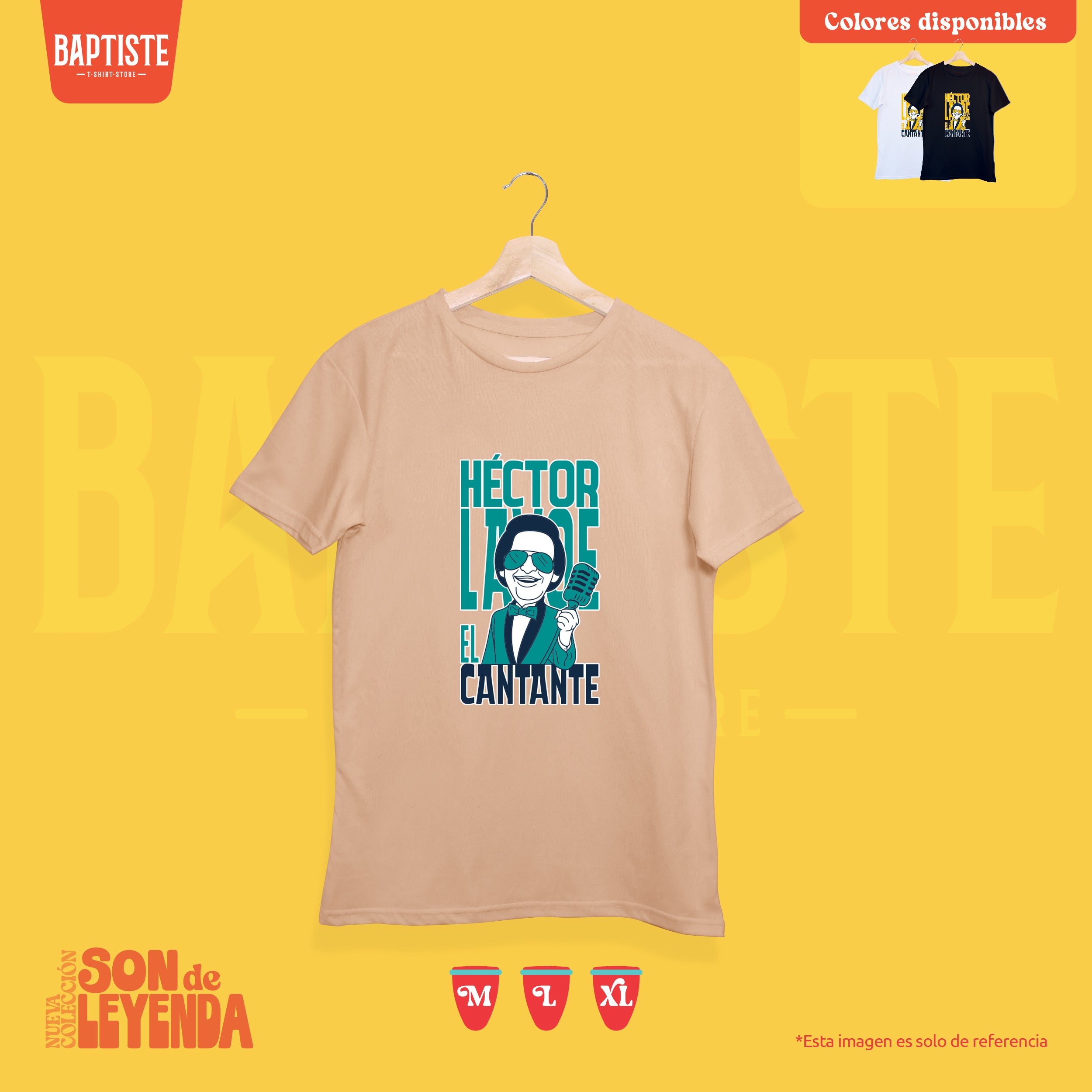 Camiseta de manga corta Hector Lavoe