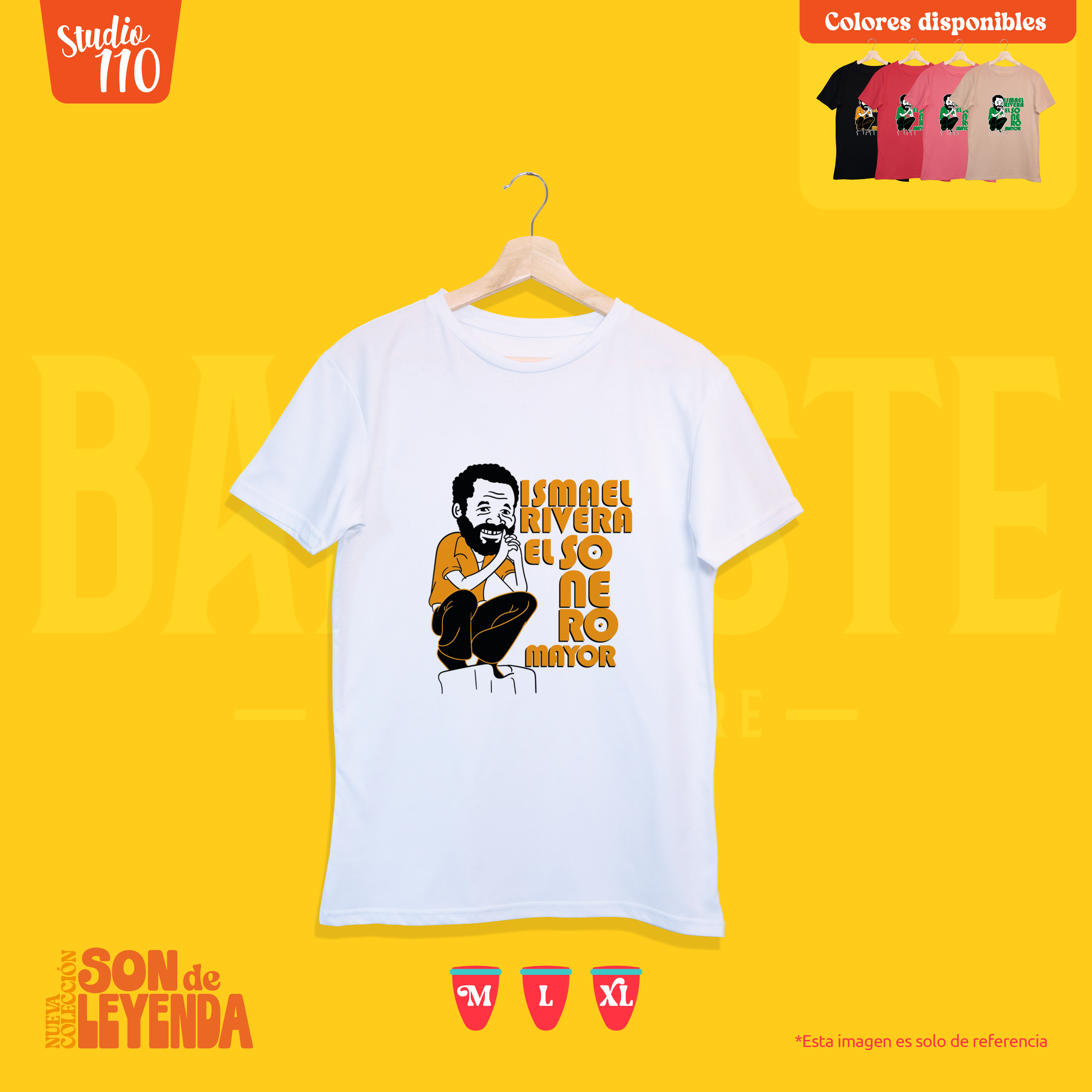 Camiseta manga corta Ismael Rivera