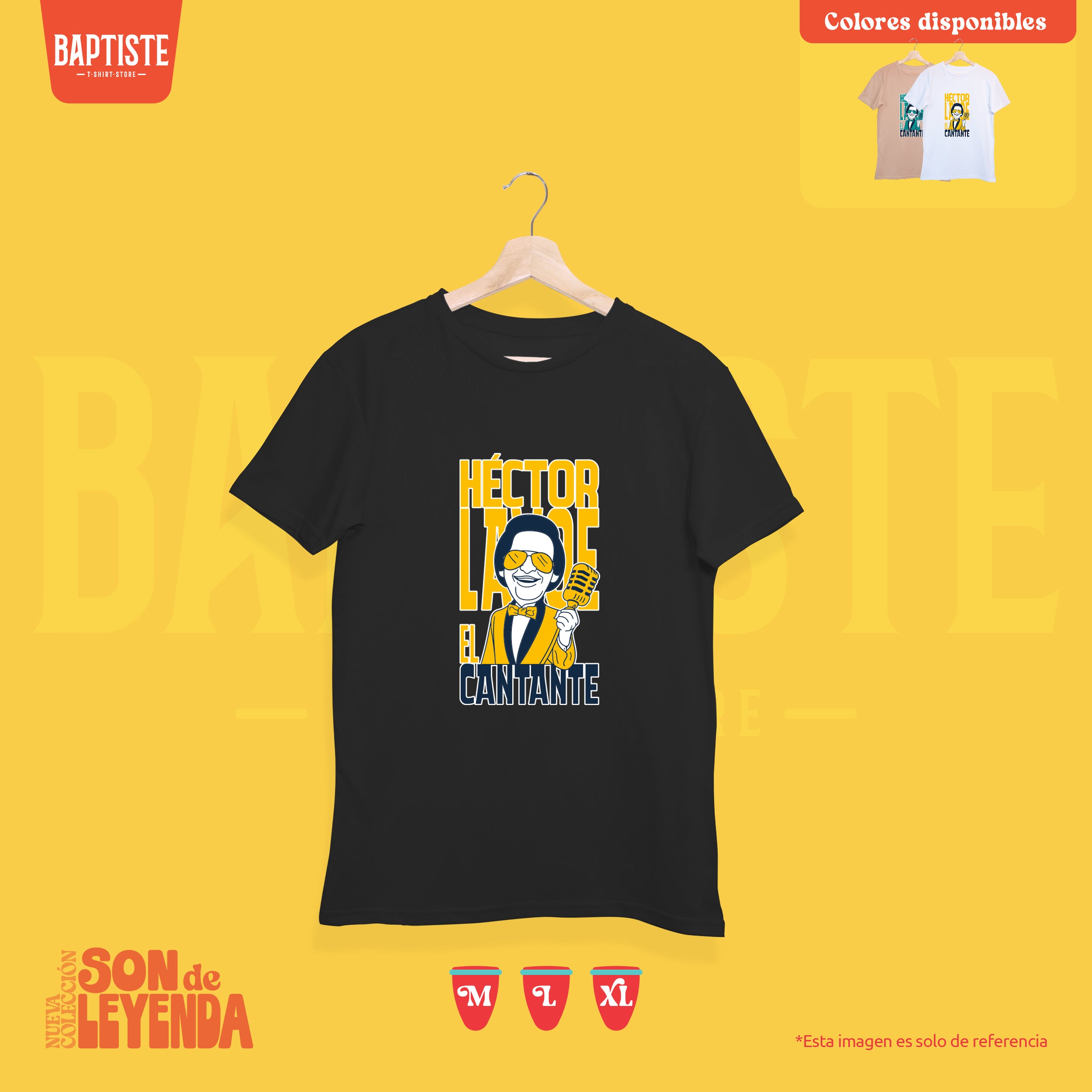 Camiseta de manga corta Hector Lavoe