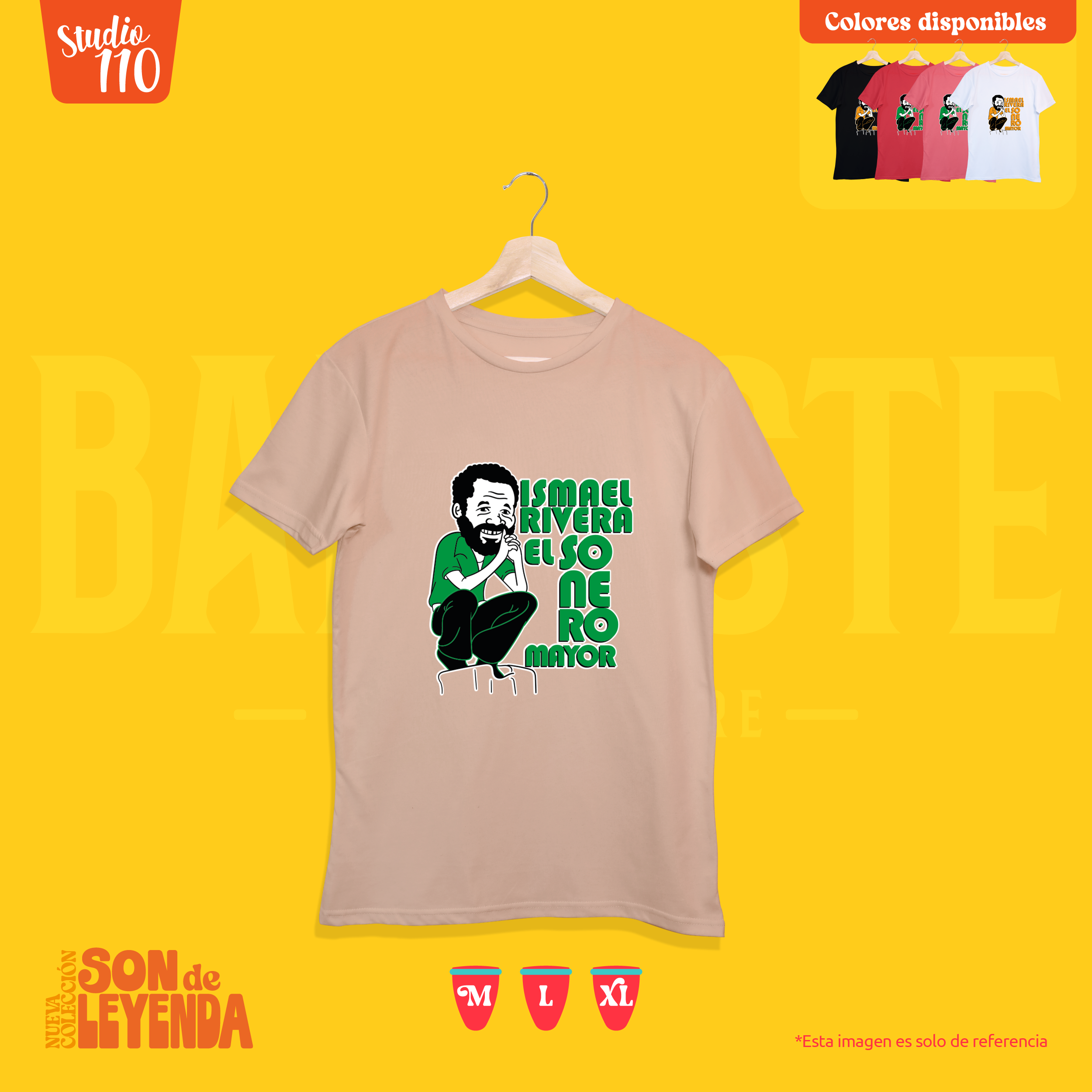 Camiseta manga corta Ismael Rivera