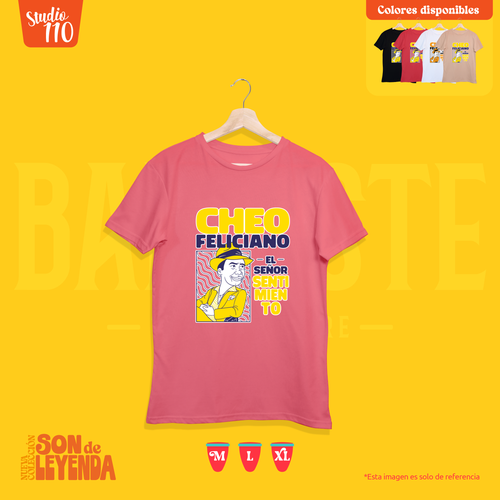 Camiseta manga corta Cheo Feliciano