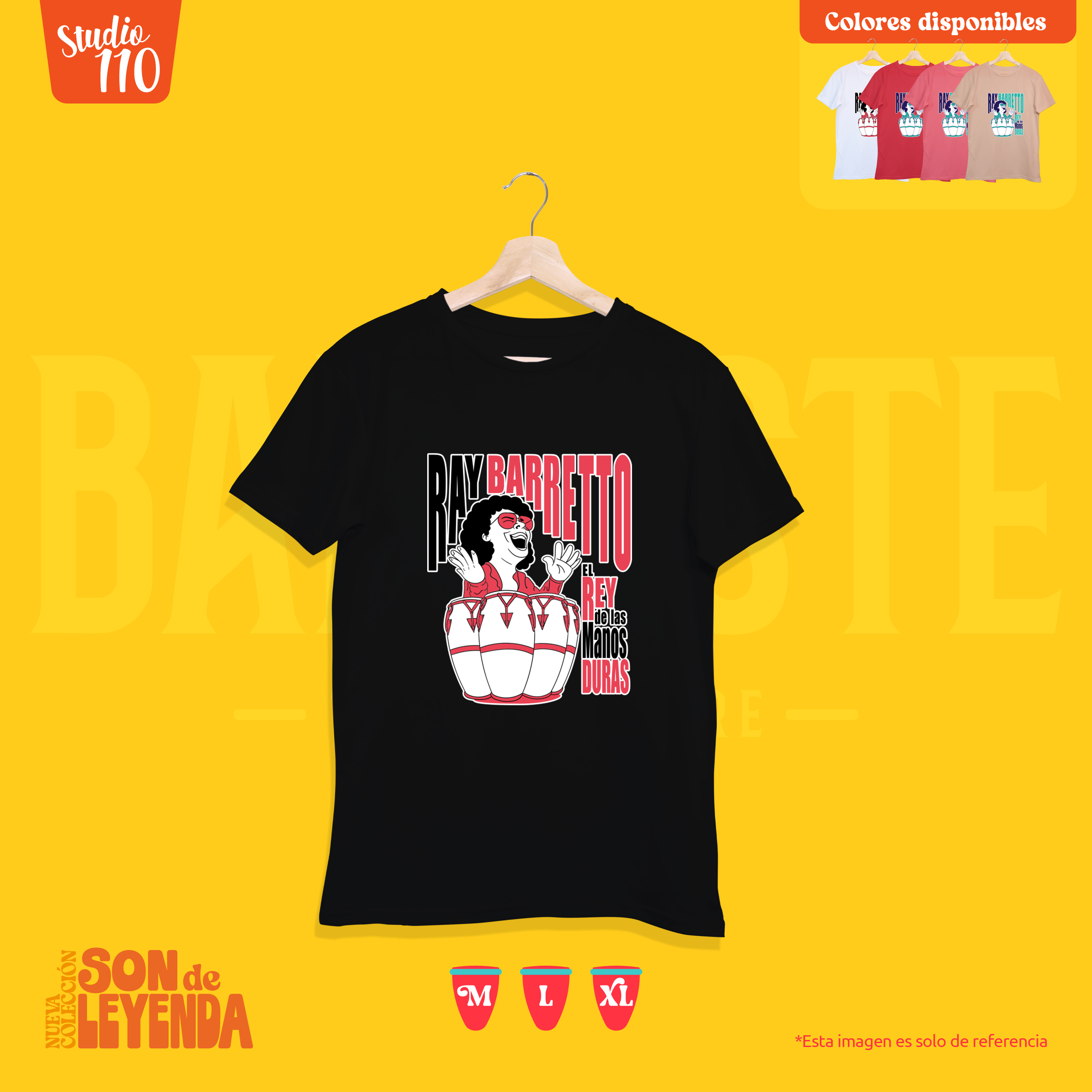 Camiseta manga corta Ray Barreto