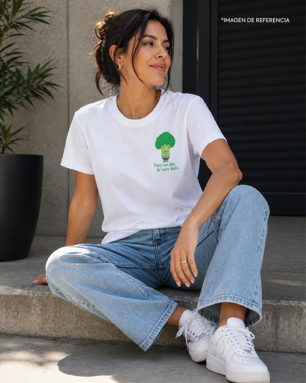 Camiseta “Pero un día le haré falta” (brócoli)