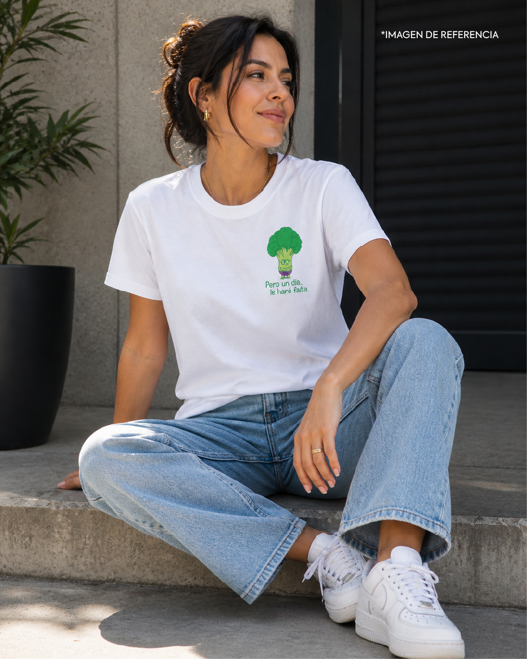 Camiseta “Pero un día le haré falta” (brócoli)