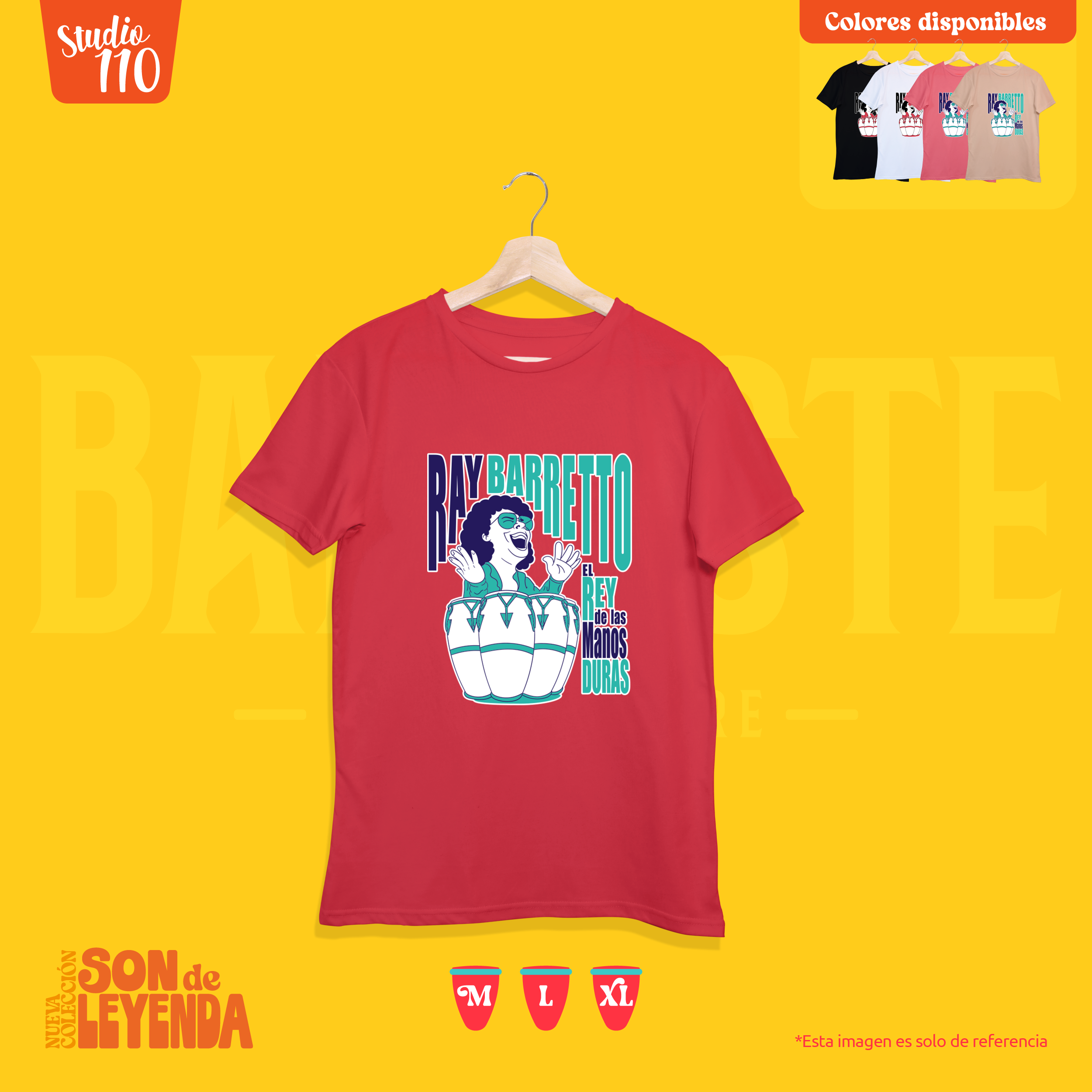 Camiseta manga corta Ray Barreto