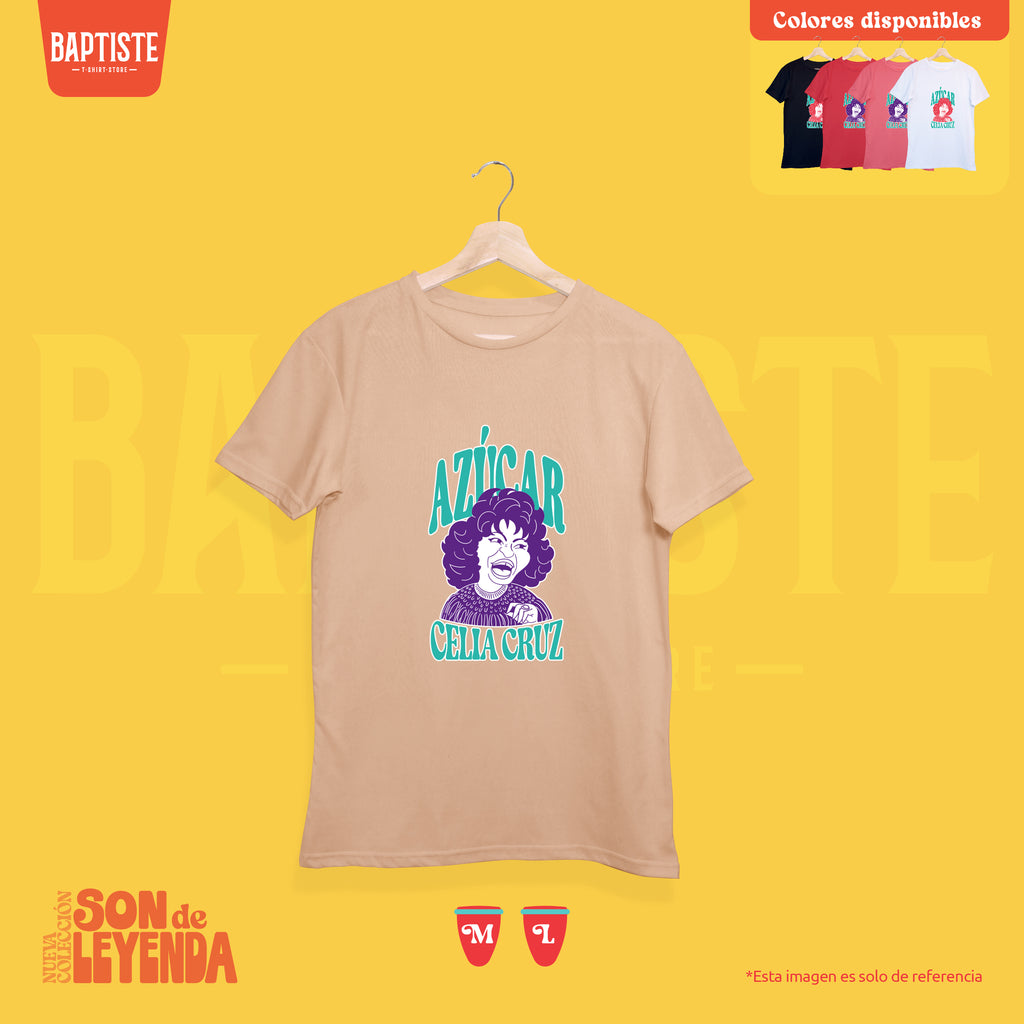 Camiseta de manga corta Celia Cruz