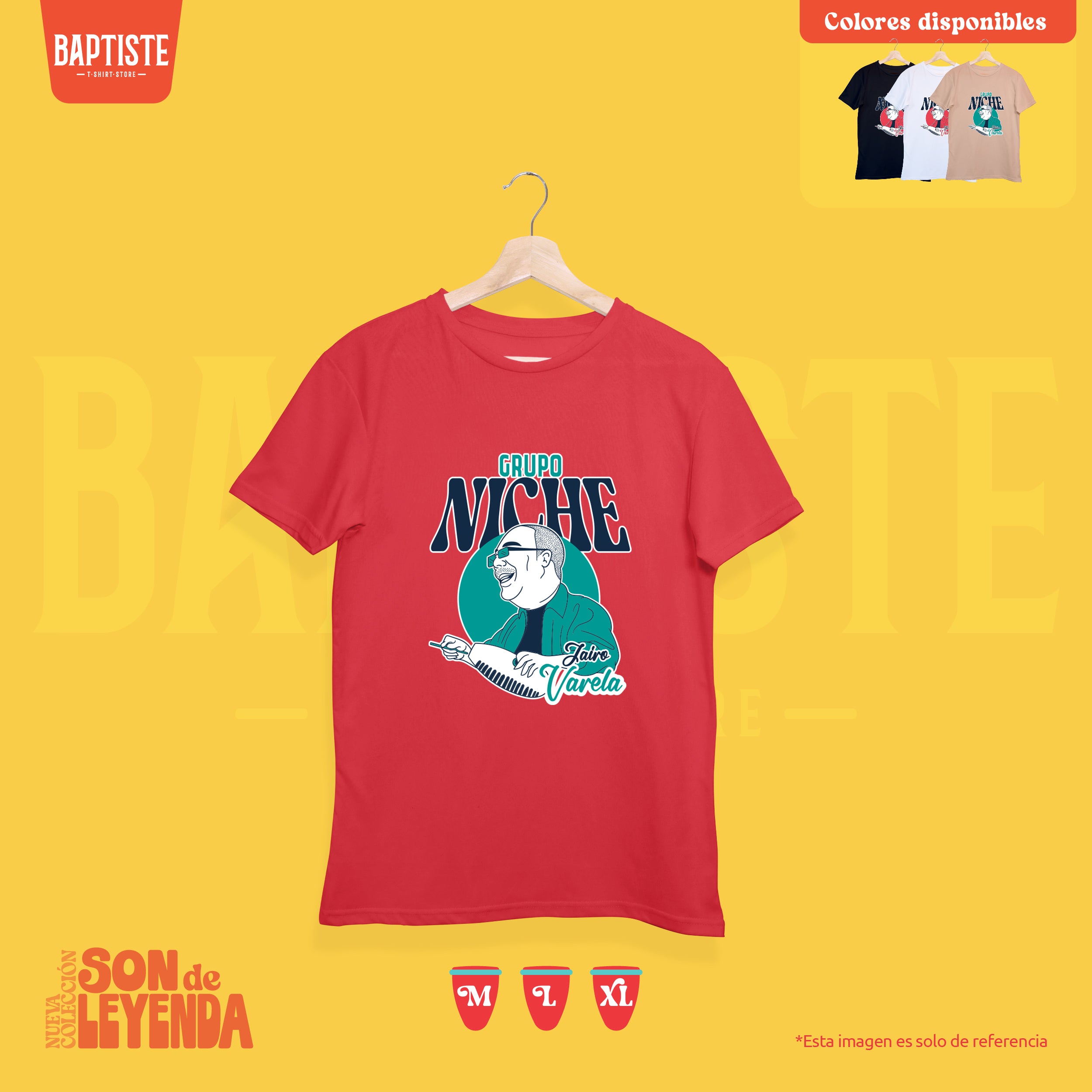 Camiseta manga corta Grupo Niche