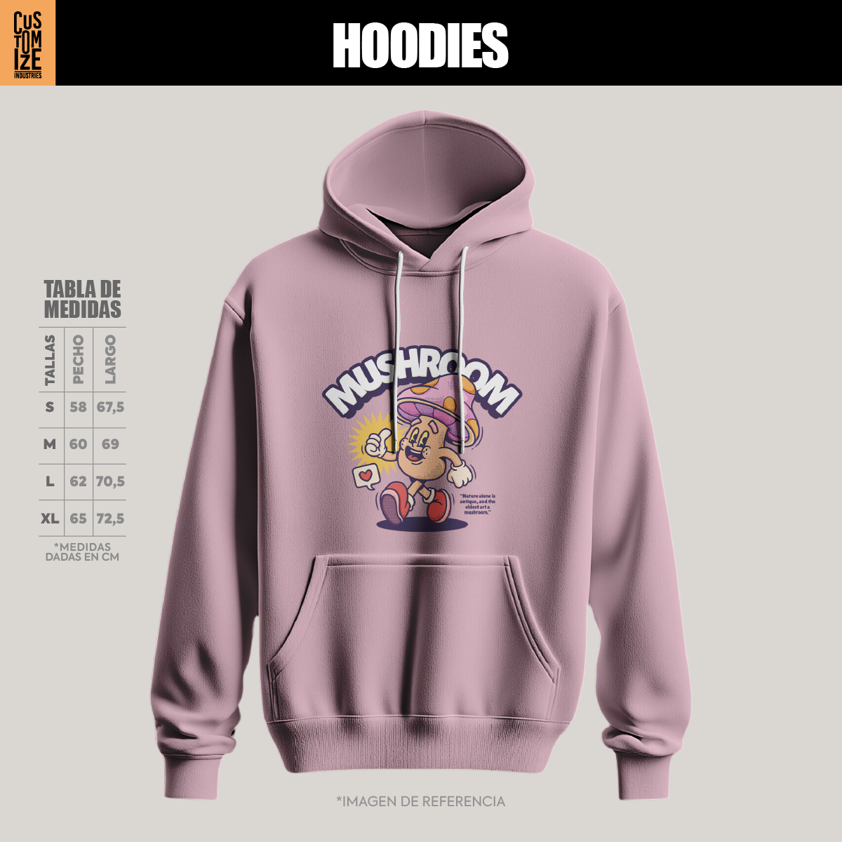 Hoodie Mushroom