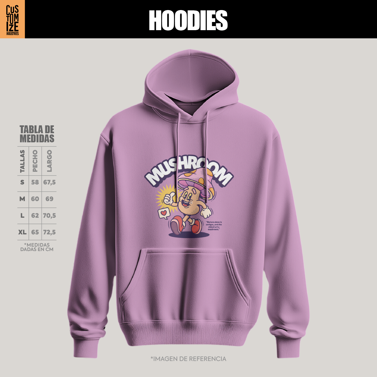 Hoodie Mushroom