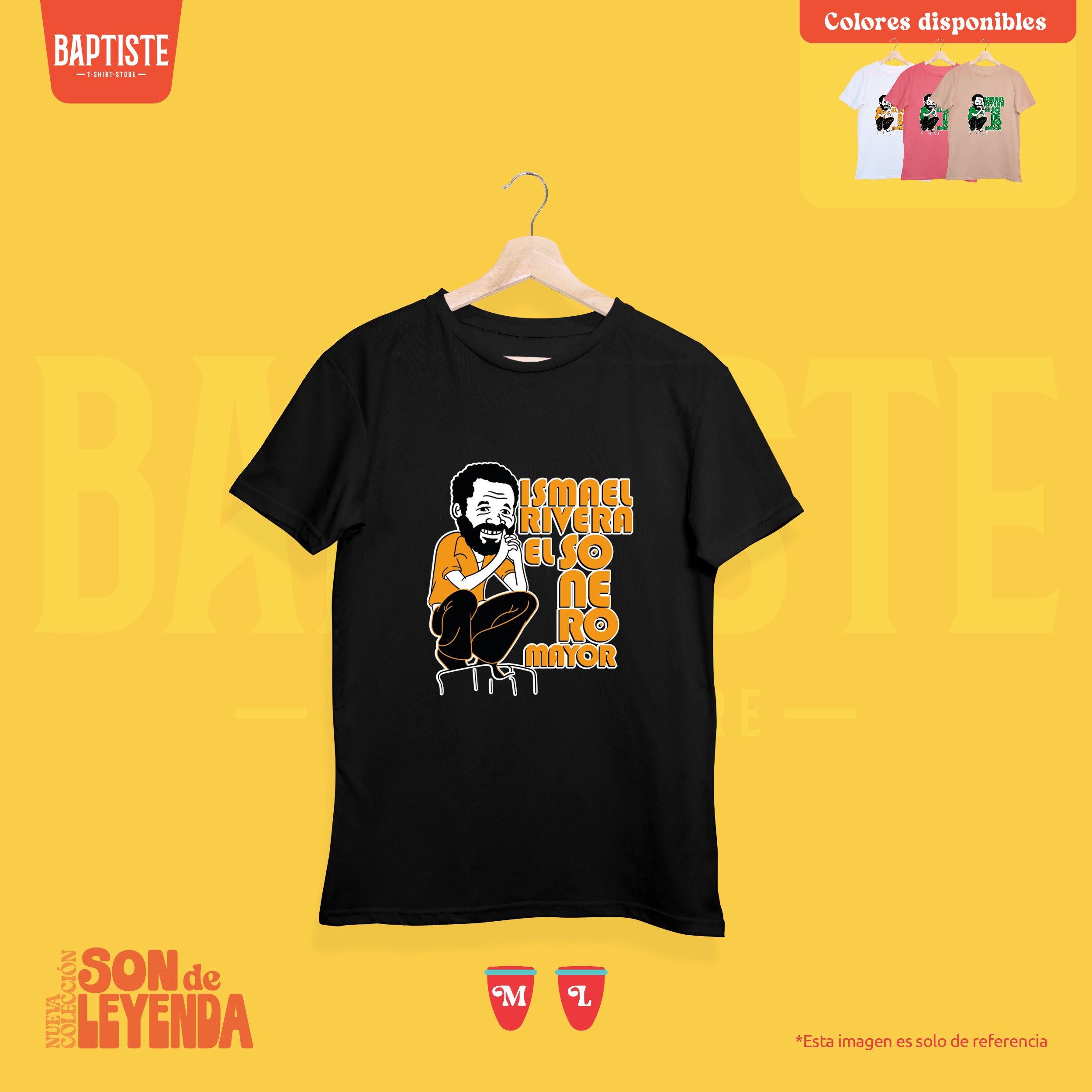 Camiseta manga corta Ismael Rivera