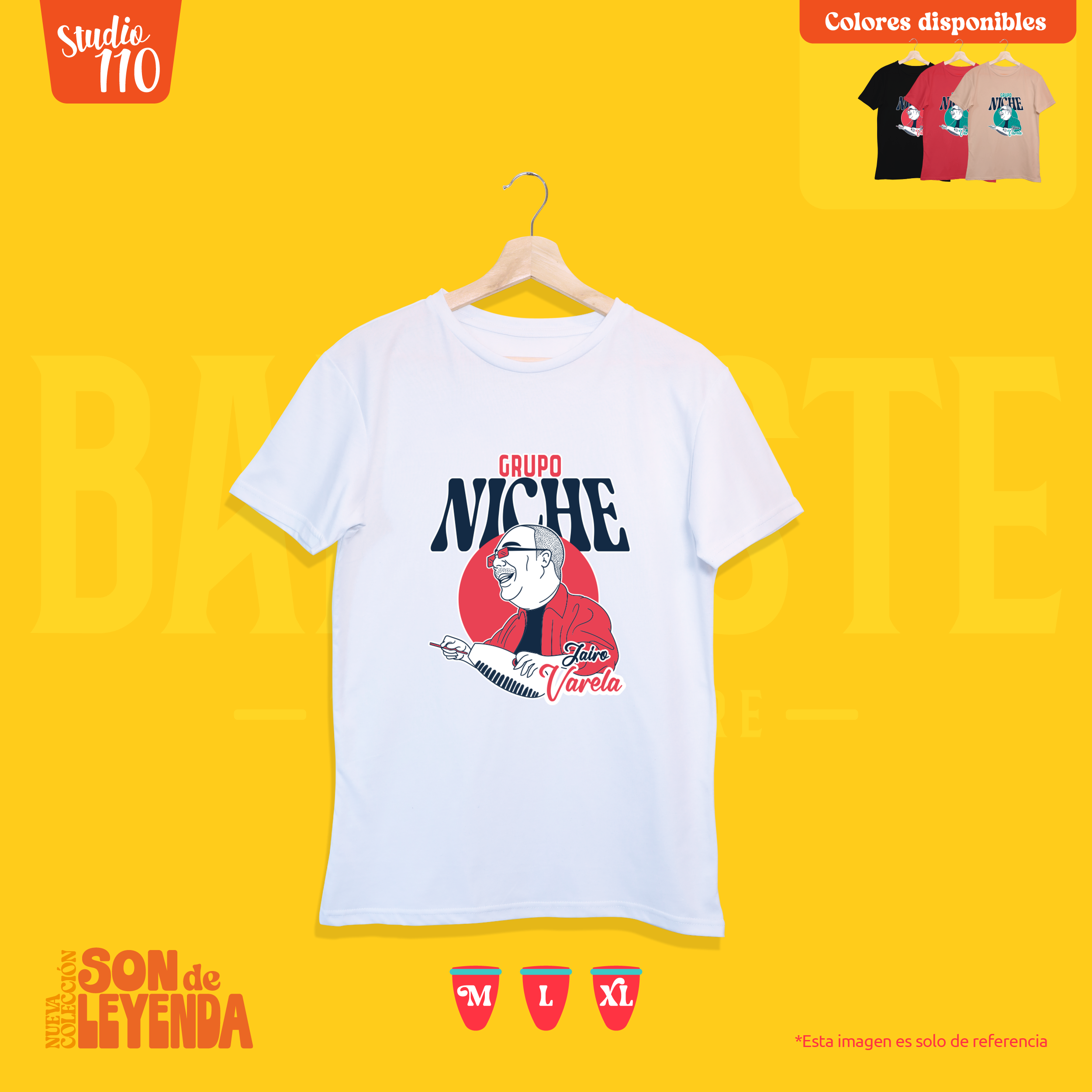 Camiseta manga corta Grupo Niche