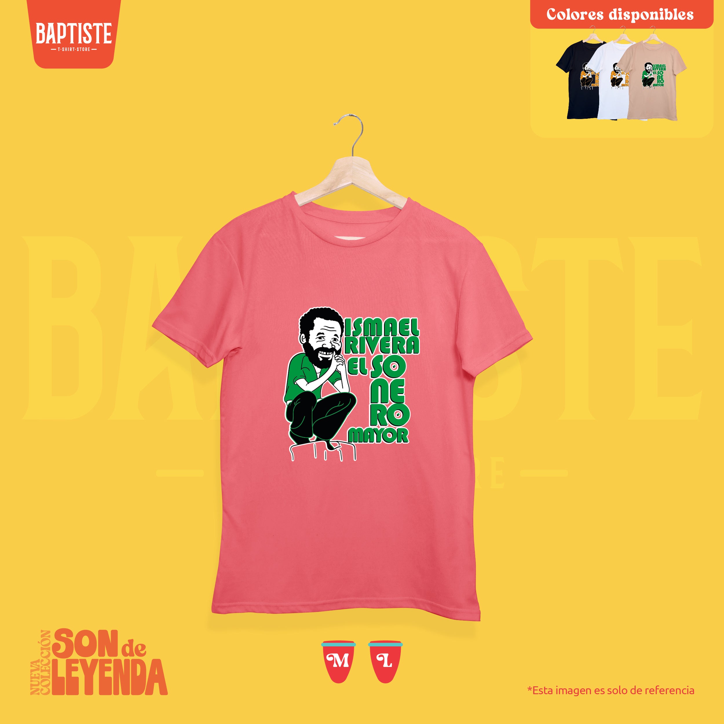 Camiseta manga corta Ismael Rivera