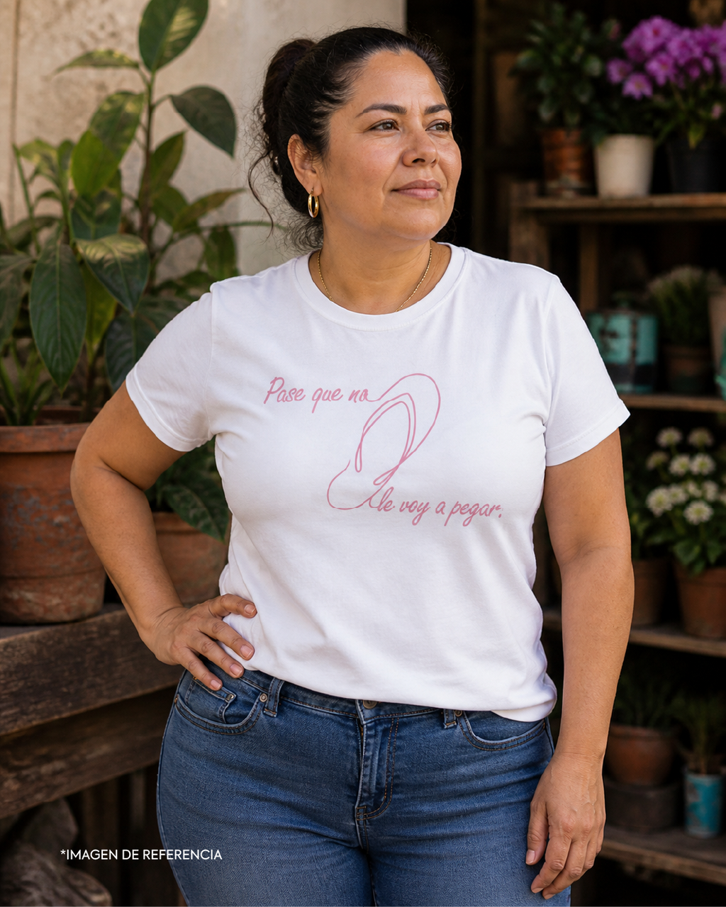 Camiseta “Pase que no le voy a pegar”