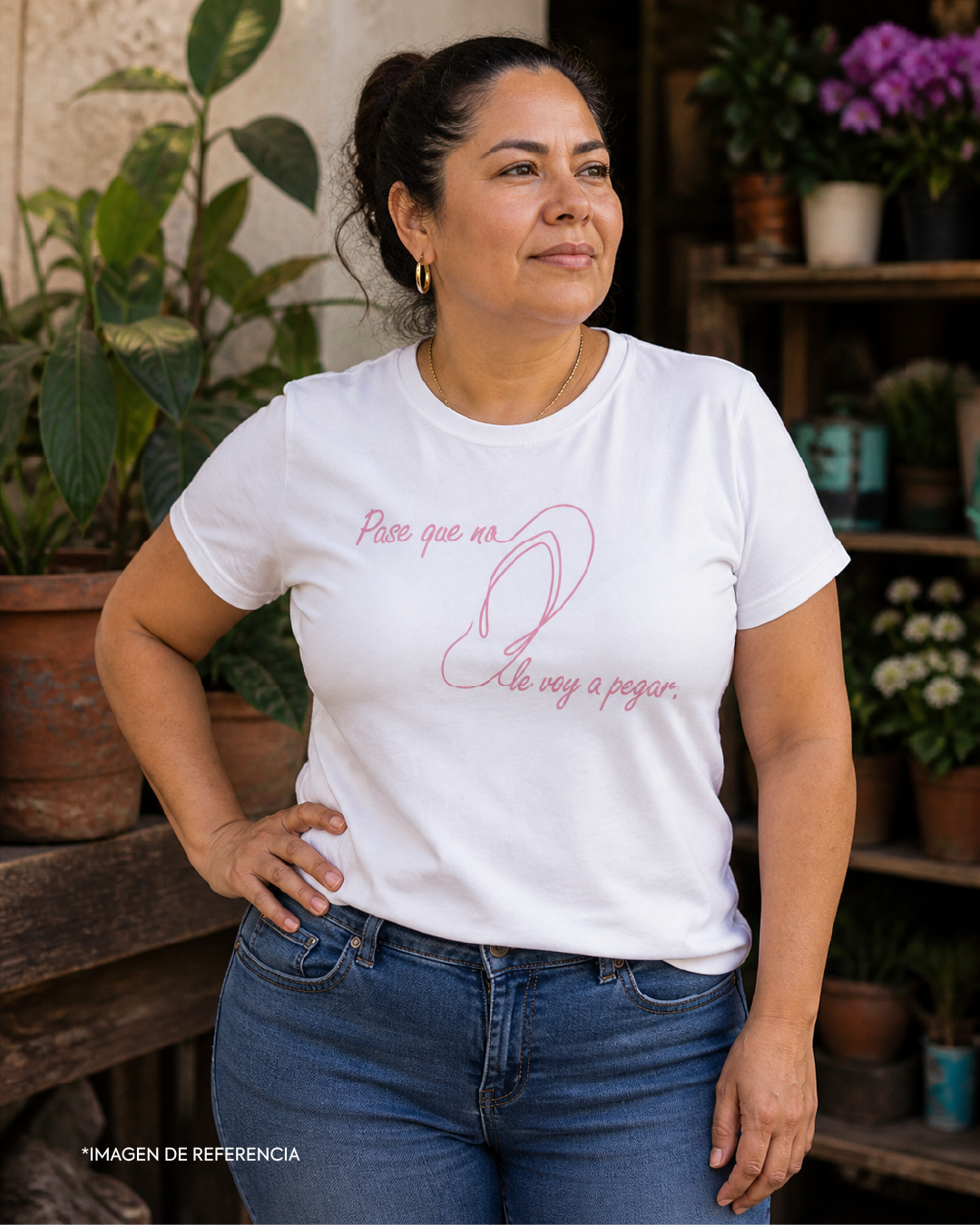 Camiseta “Pase que no le voy a pegar”