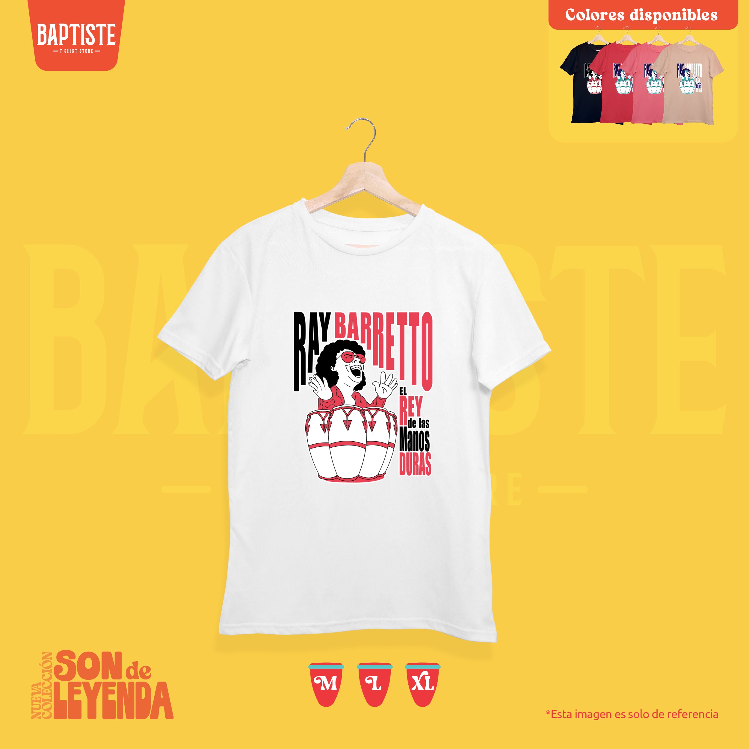 Camiseta manga corta Ray Barreto