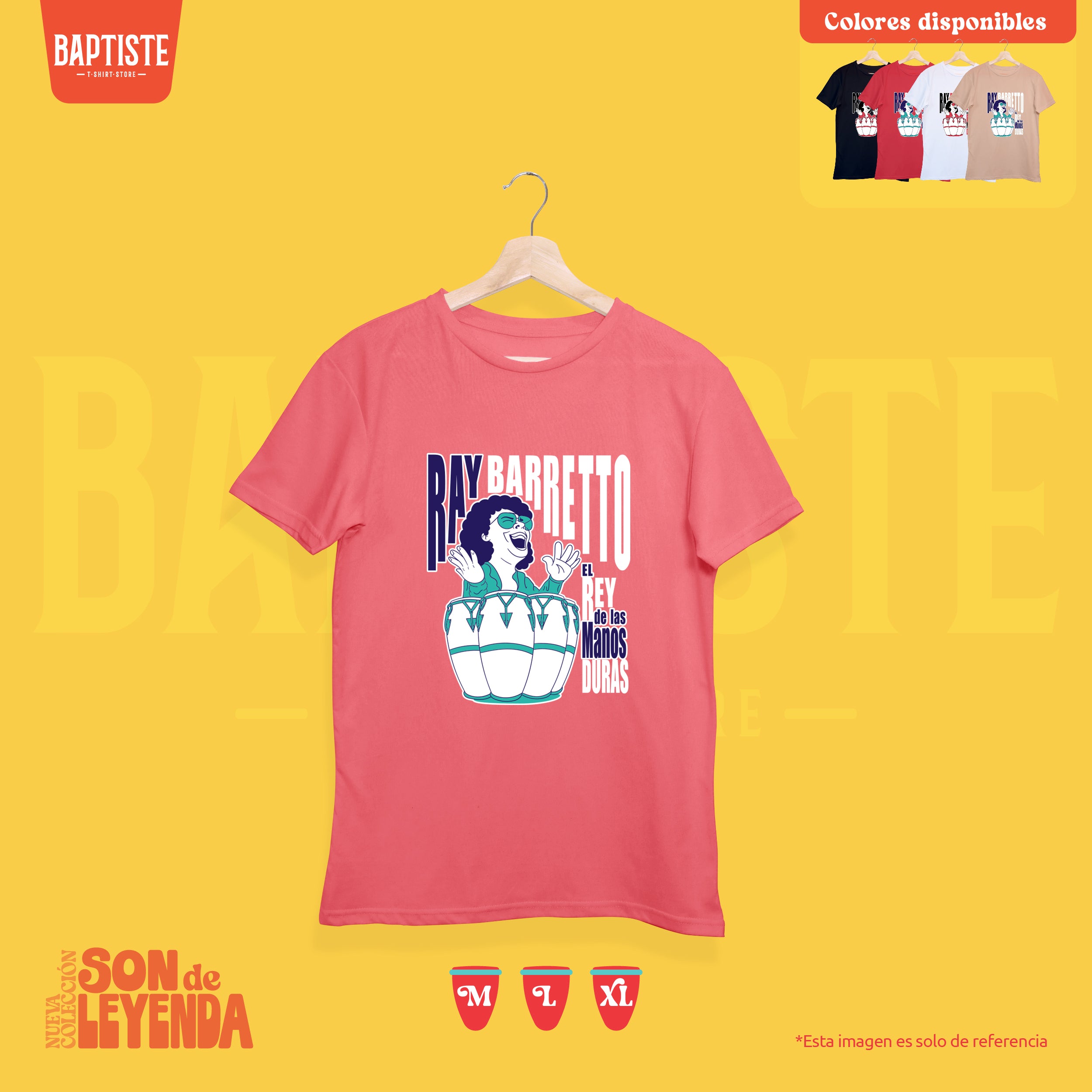 Camiseta manga corta Ray Barreto