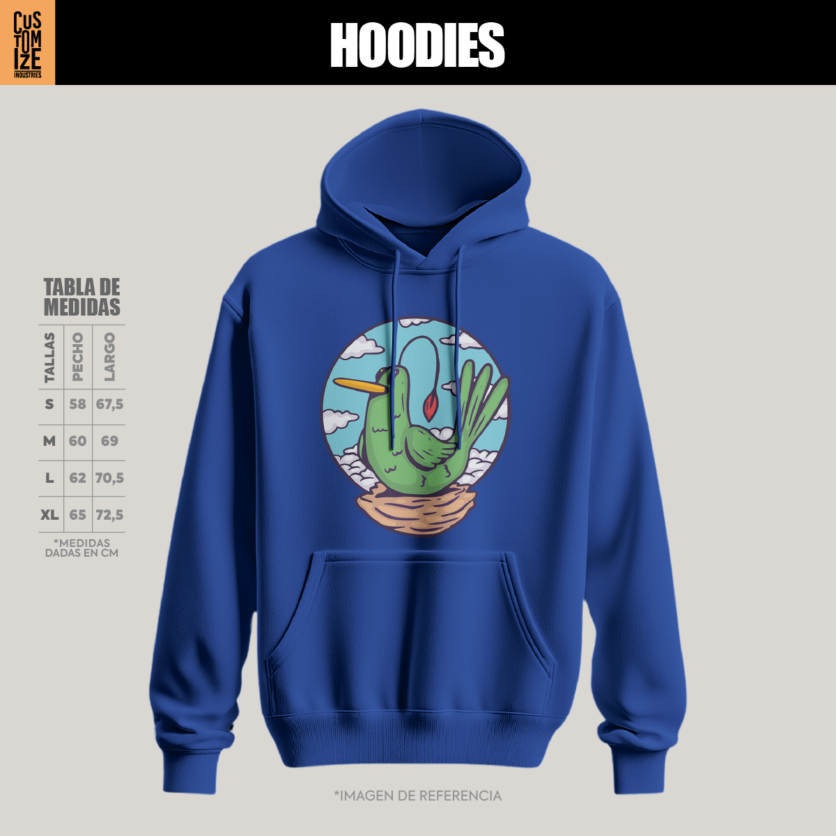 Hoodie Bird
