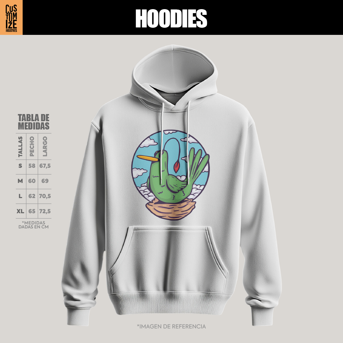 Hoodie Bird