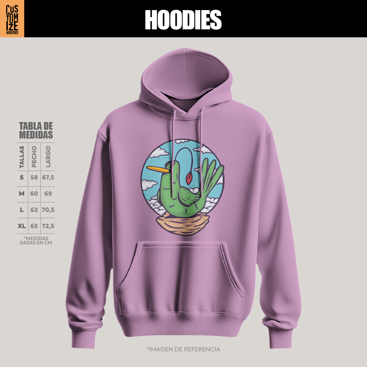 Hoodie Bird