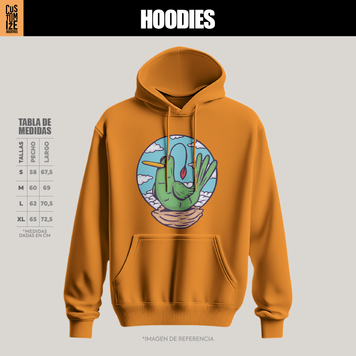 Hoodie Bird