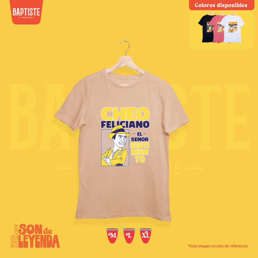 Camiseta manga corta Cheo Feliciano