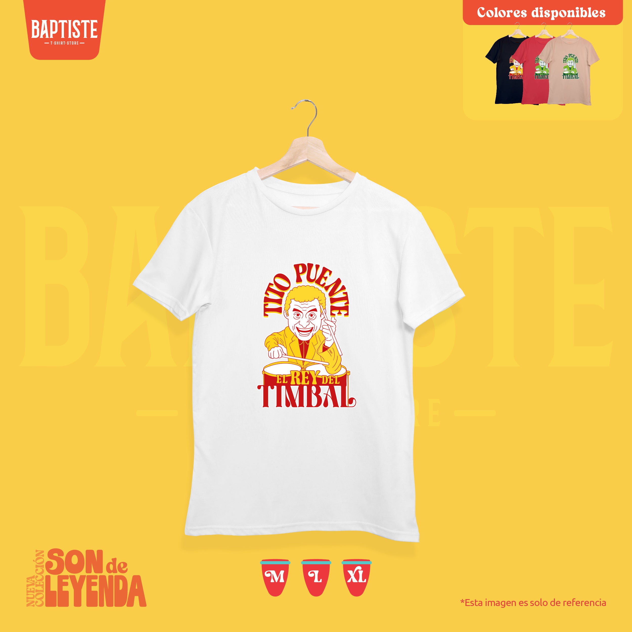 Camiseta manga corta Tito Puente
